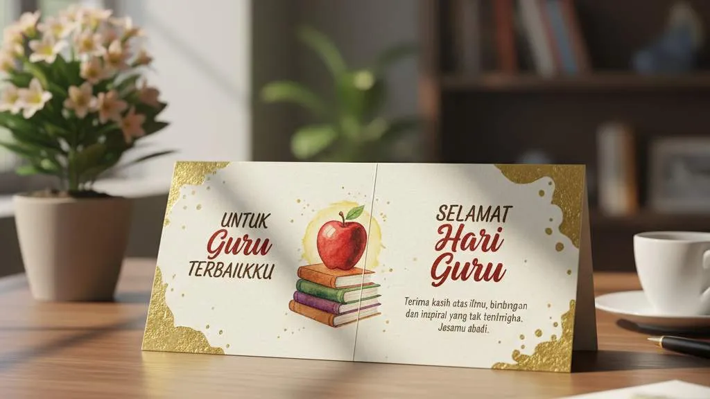 Contoh Pesan dan Ucapan untuk Kartu (c) Ilustrasi AI