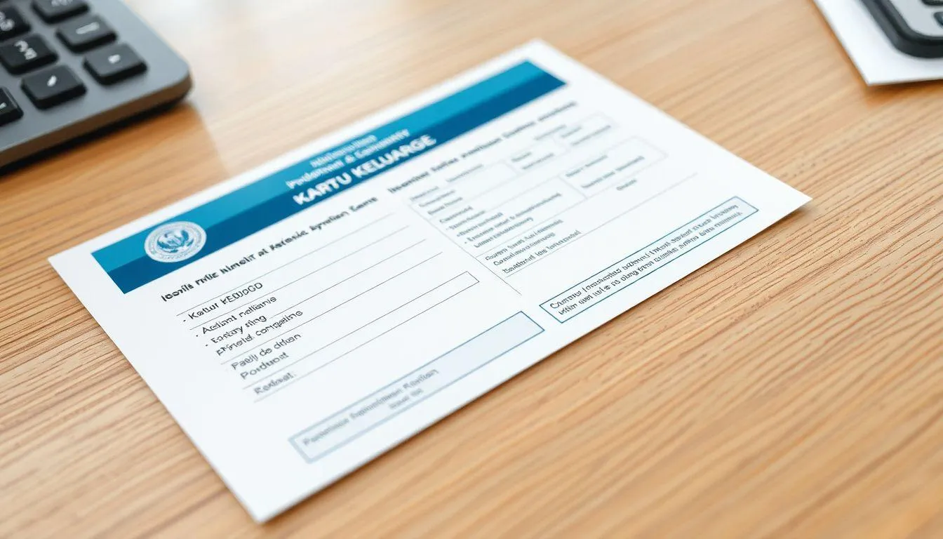 Pengertian dan Fungsi Kartu Keluarga (c) Ilustrasi AI