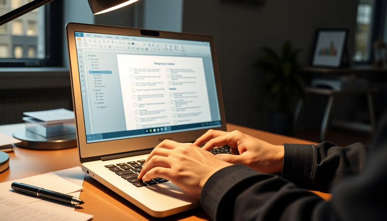 Pengenalan Kotak Centang di Microsoft Word (c) Ilustrasi AI