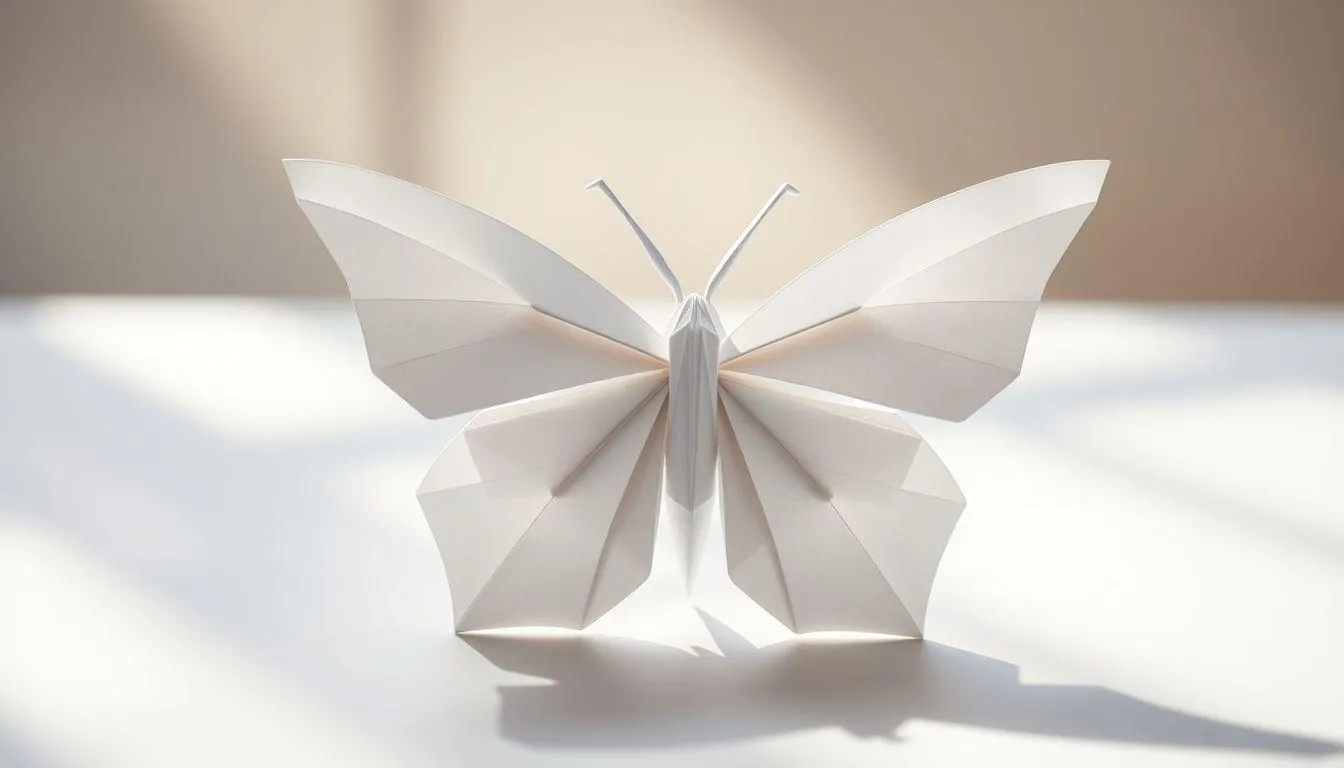 Pengertian dan Sejarah Origami Kupu-Kupu (c) Ilustrasi AI