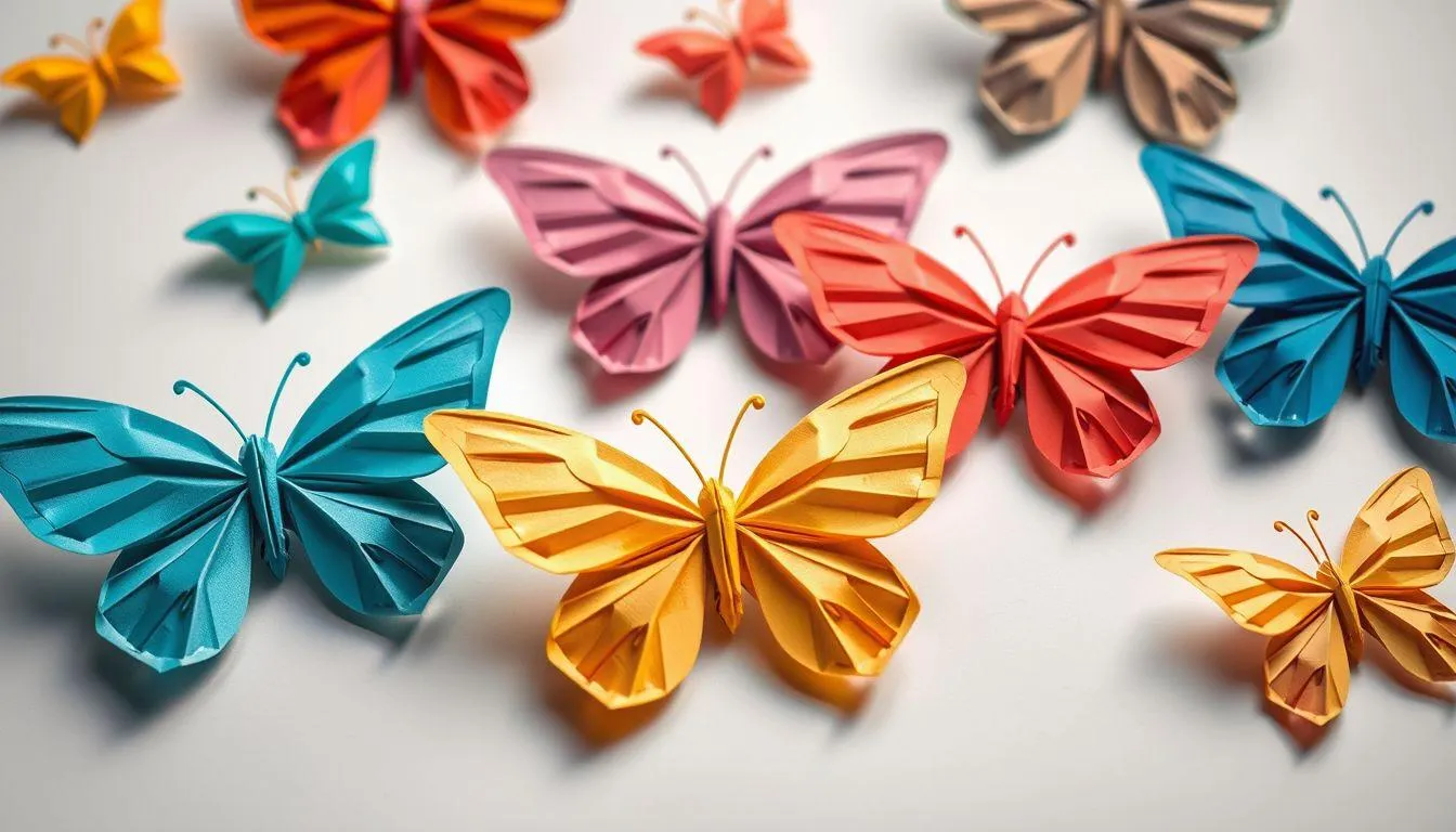Teknik Lanjutan dan Variasi Kupu-Kupu Origami (c) Ilustrasi AI
