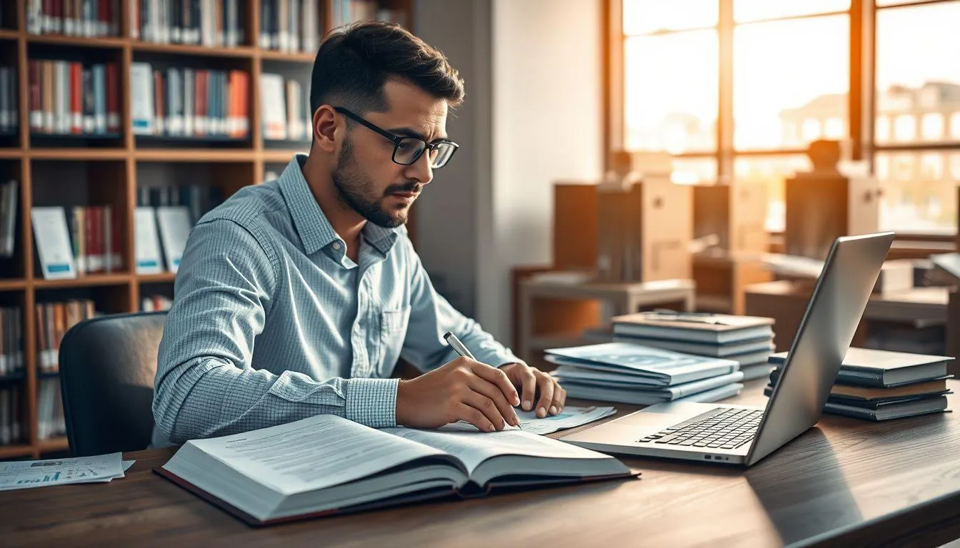 Tips Menulis Latar Belakang yang Efektif (c) Ilustrasi AI