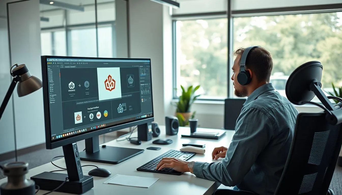 Langkah-Langkah Membuat Logo di Canva (c) Ilustrasi AI