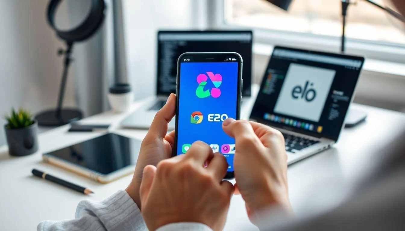 Cara Membuat Logo di HP Menggunakan Canva (c) Ilustrasi AI