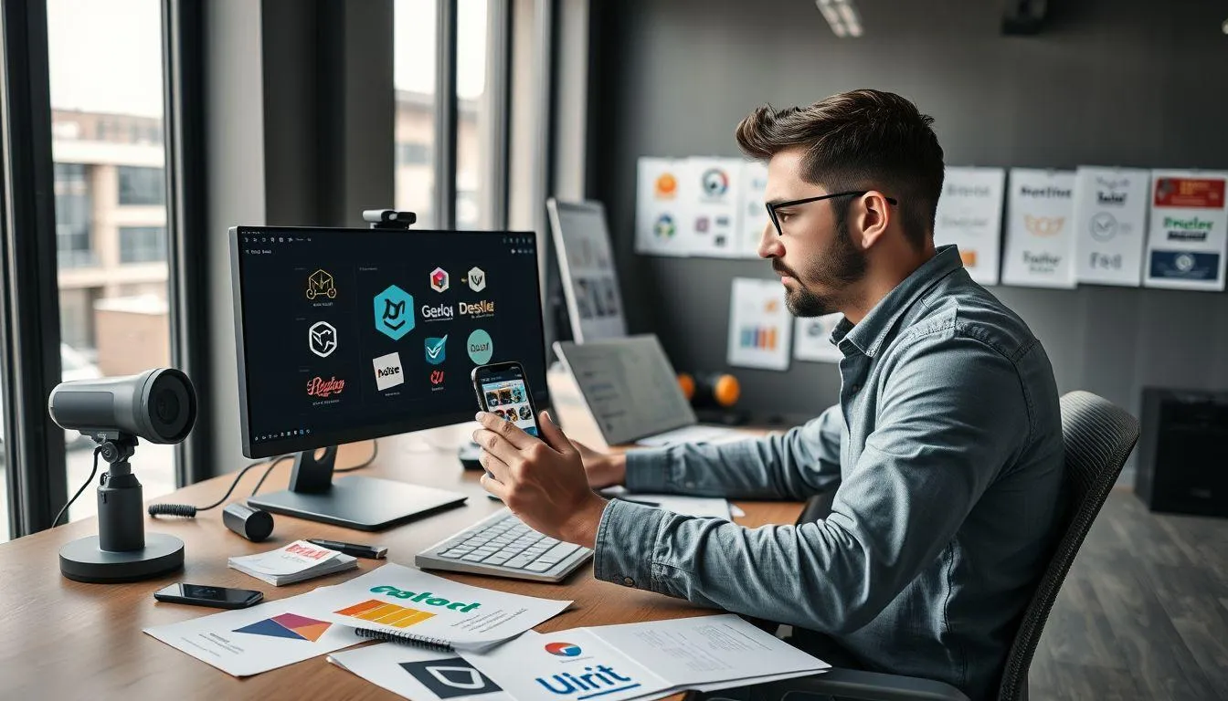 Kesalahan Umum dalam Membuat Logo (c) Ilustrasi AI