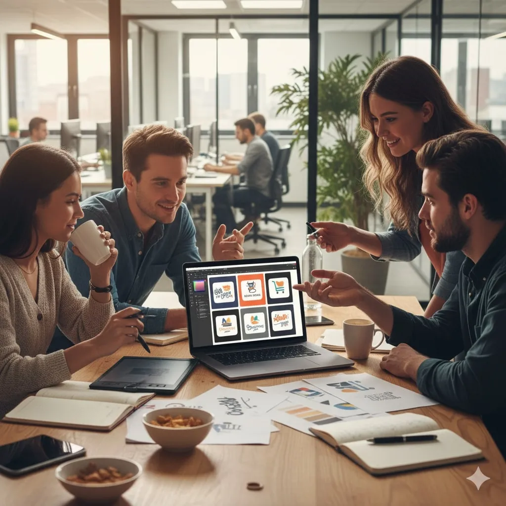 Pentingnya Logo untuk Online Shop (c) Ilustrasi AI