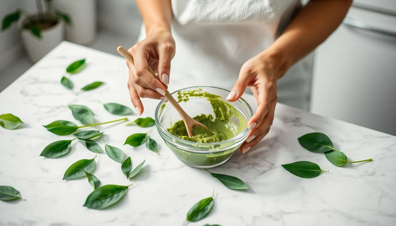 Cara Membuat Masker Daun Kelor Dasar (c) Ilustrasi AI