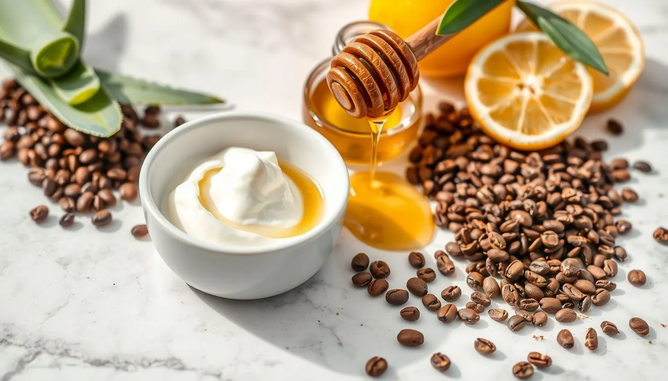Bahan Pelengkap Terbaik untuk Masker Kopi (c) Ilustrasi AI