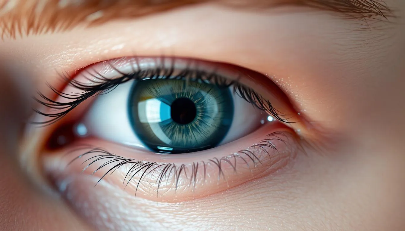 Pengertian Mata Bening Bersinar (c) Ilustrasi AI