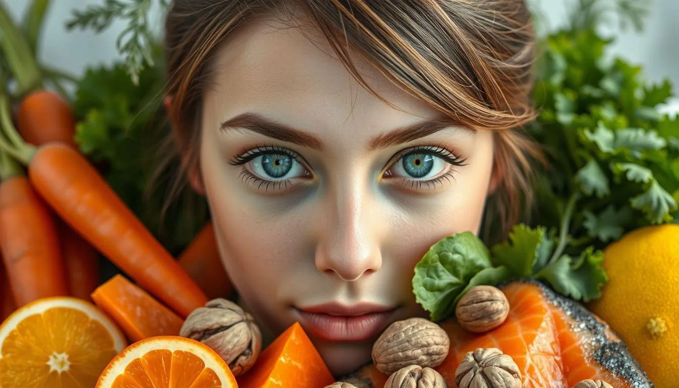 Nutrisi dan Hidrasi untuk Mata Bersinar (c) Ilustrasi AI