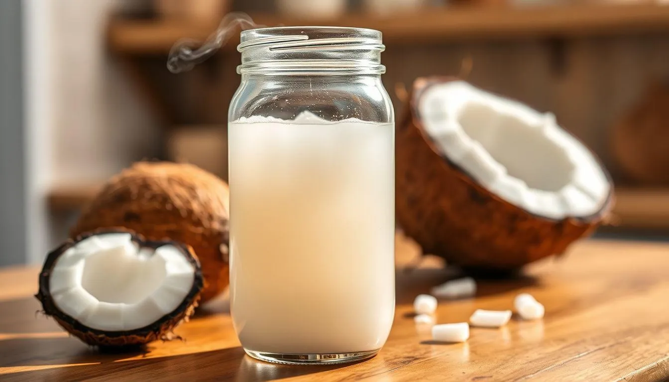 Pengertian dan Karakteristik Minyak Kelapa Murni Tradisional (c) Ilustrasi AI