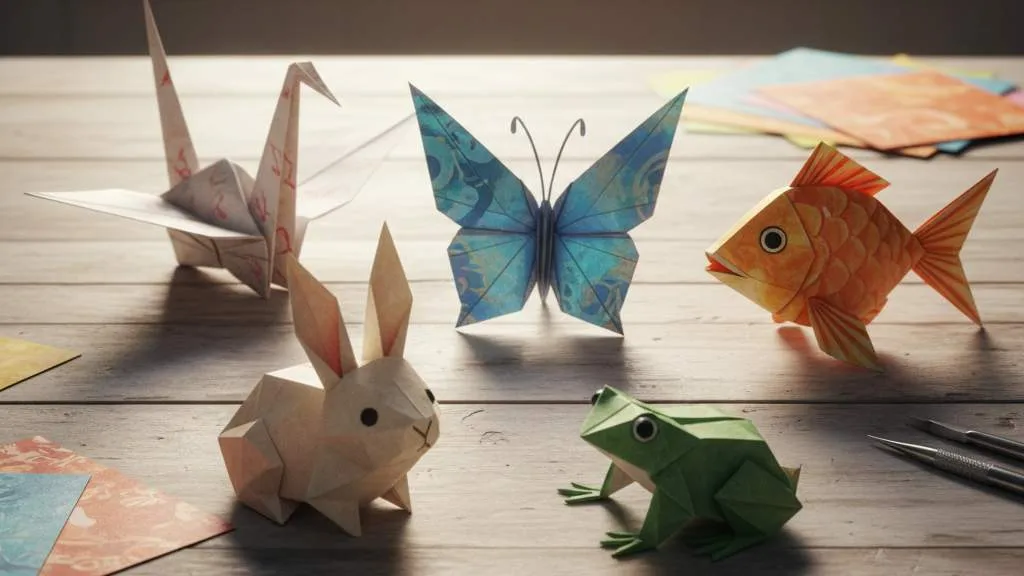 Origami Hewan Sederhana untuk Pemula (c) Ilustrasi AI