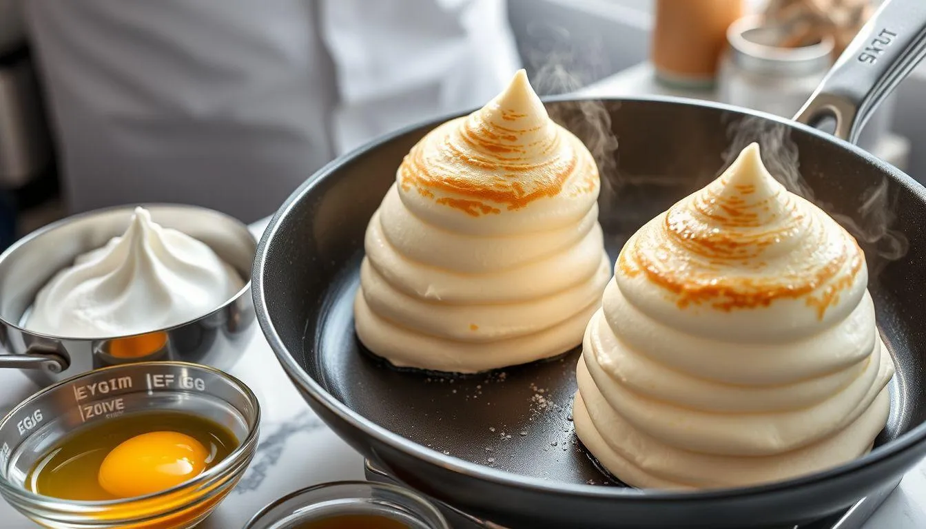 2. Cara Membuat Pancake Fluffy Souffle ala Jepang (c) Ilustrasi AI