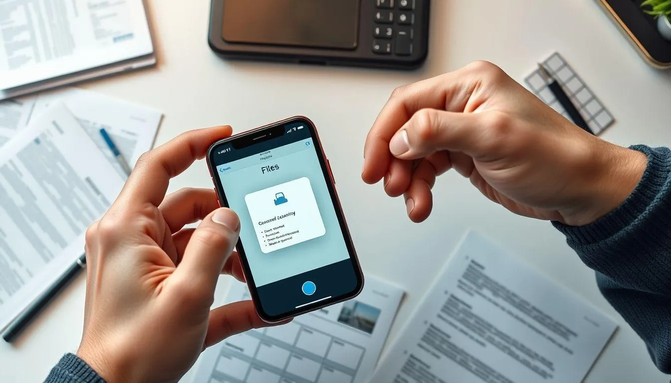 Cara Membuat PDF di iPhone Menggunakan Fitur Bawaan (c) Ilustrasi AI