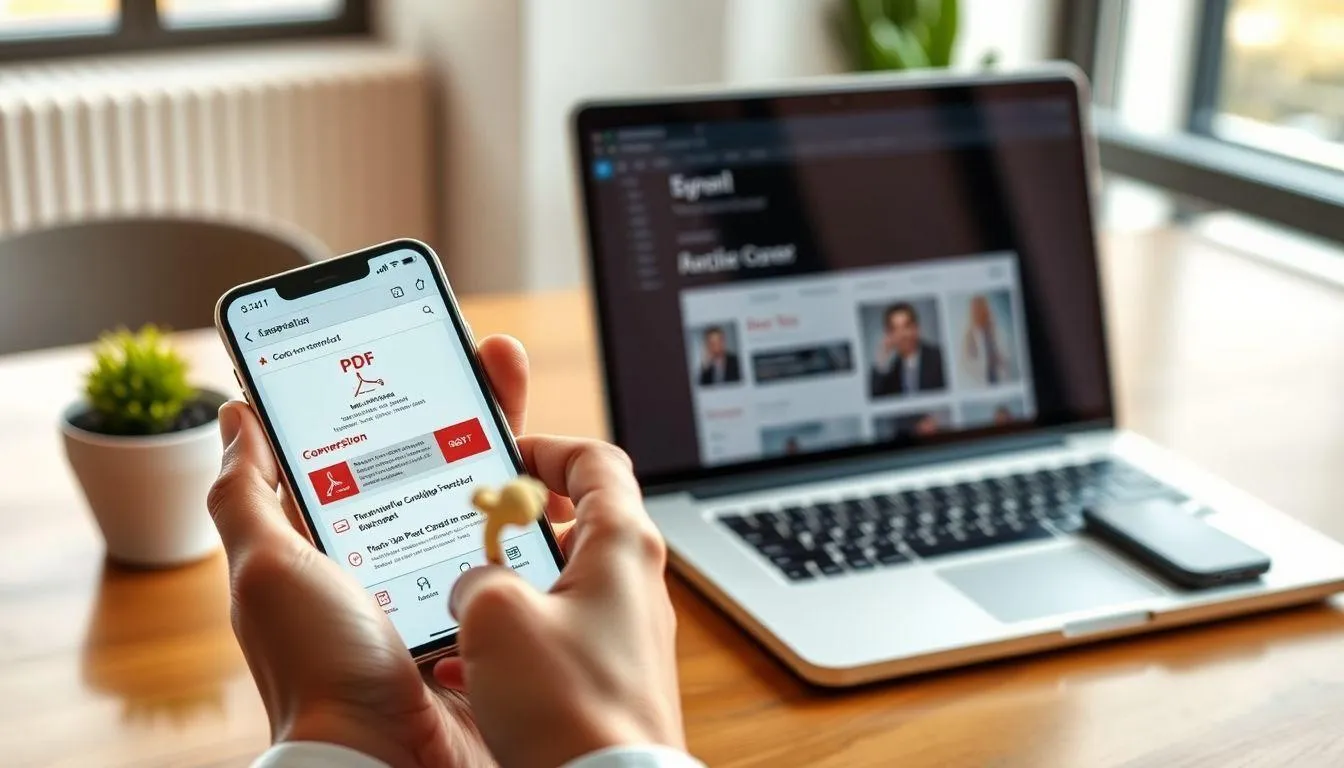 Cara Membuat PDF Menggunakan Website Online (c) Ilustrasi AI