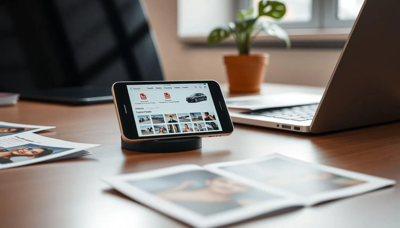 Cara Membuat PDF dari Foto atau Gambar (c) Ilustrasi AI