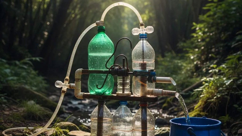 Pengertian dan Prinsip Kerja Pompa Air Tanpa Listrik (c) Ilustrasi AI