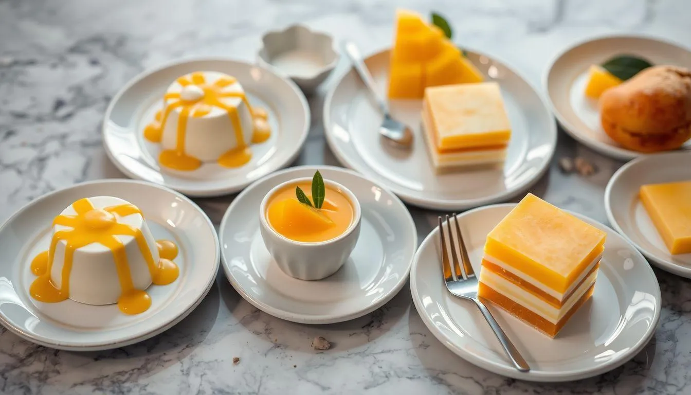 Variasi Resep Puding Mangga (c) Ilustrasi AI