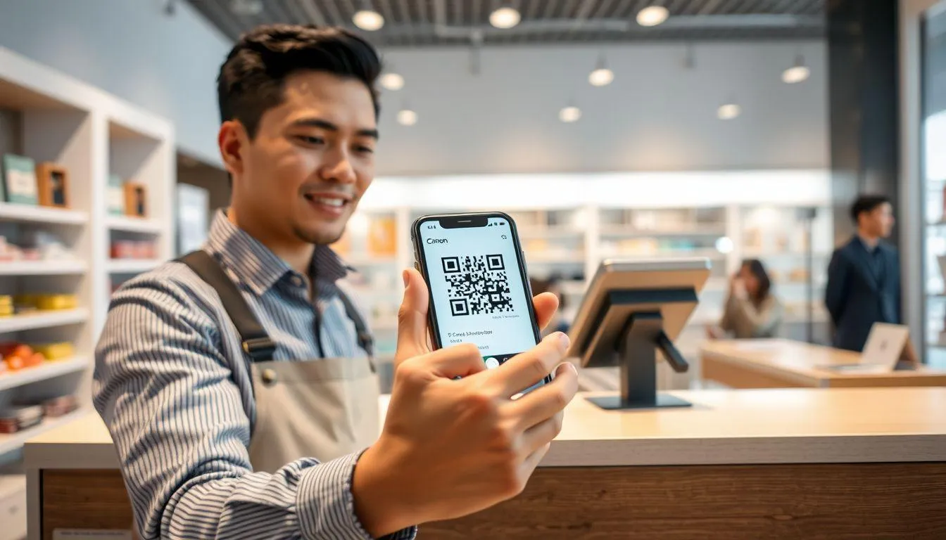 Mengenal QRIS BCA sebagai Solusi Pembayaran Digital Modern (c) Ilustrasi AI