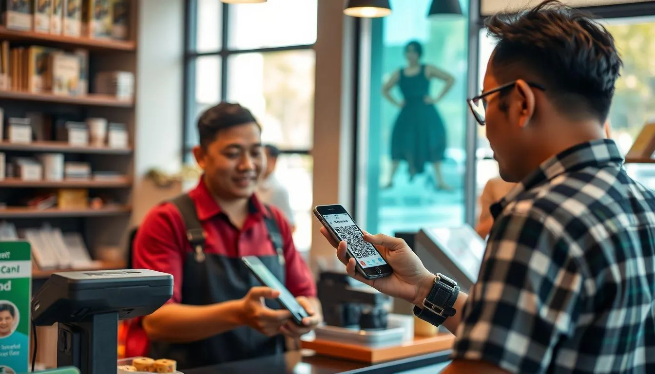 Mengenal QRIS BNI sebagai Solusi Pembayaran Digital (c) Ilustrasi AI