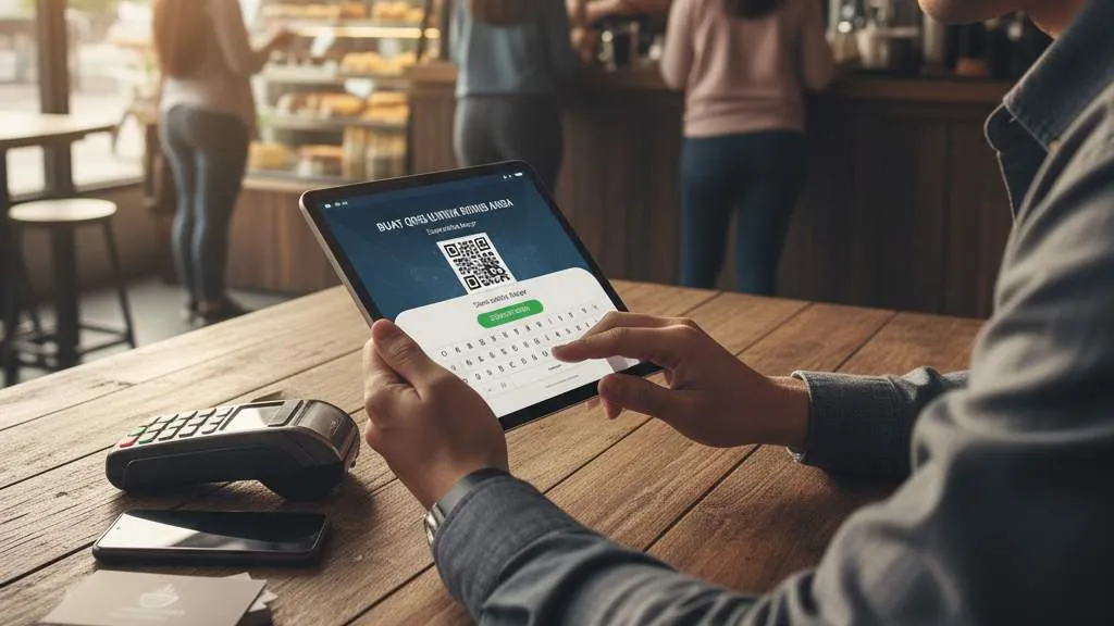 Langkah-Langkah Cara Membuat QRIS (c) Ilustrasi AI