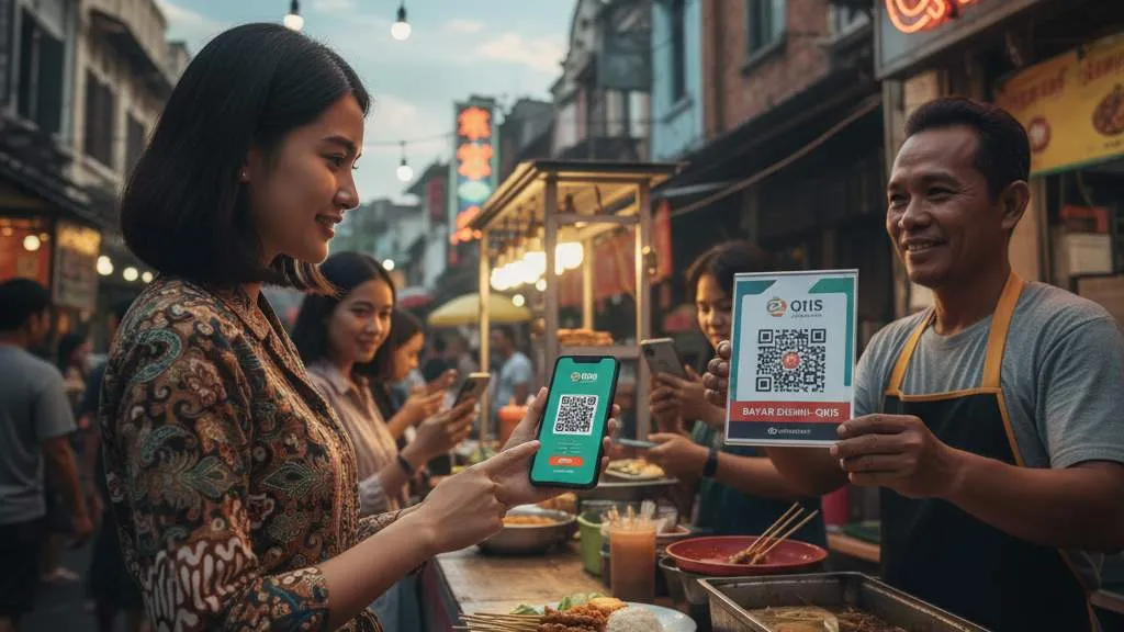 Jenis QRIS dan Penggunaannya (c) Ilustrasi AI