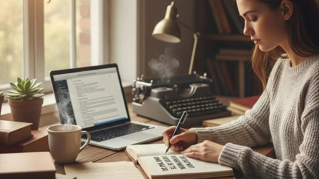 Langkah-Langkah Cara Membuat Quotes yang Menarik (c) Ilustrasi AI