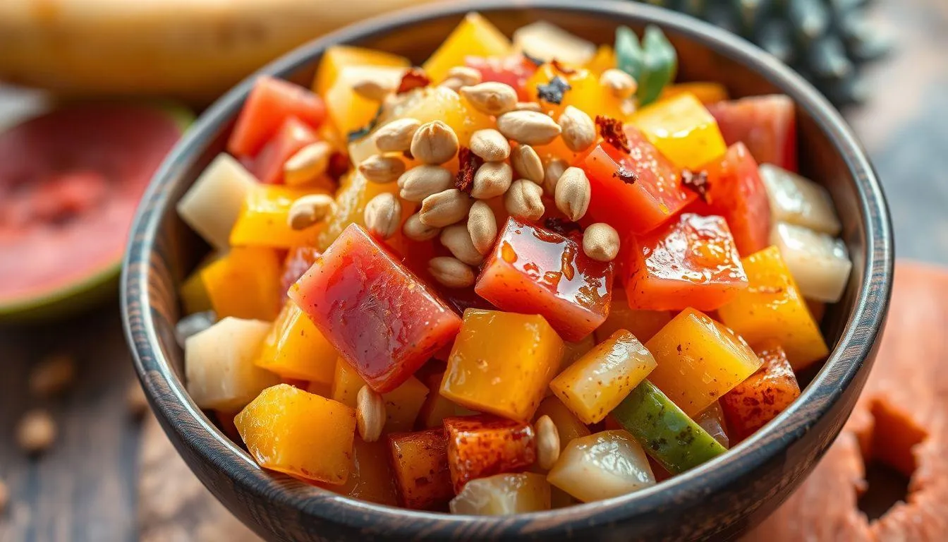 Manfaat Kesehatan dan Nilai Gizi Rujak Buah (c) Ilustrasi AI