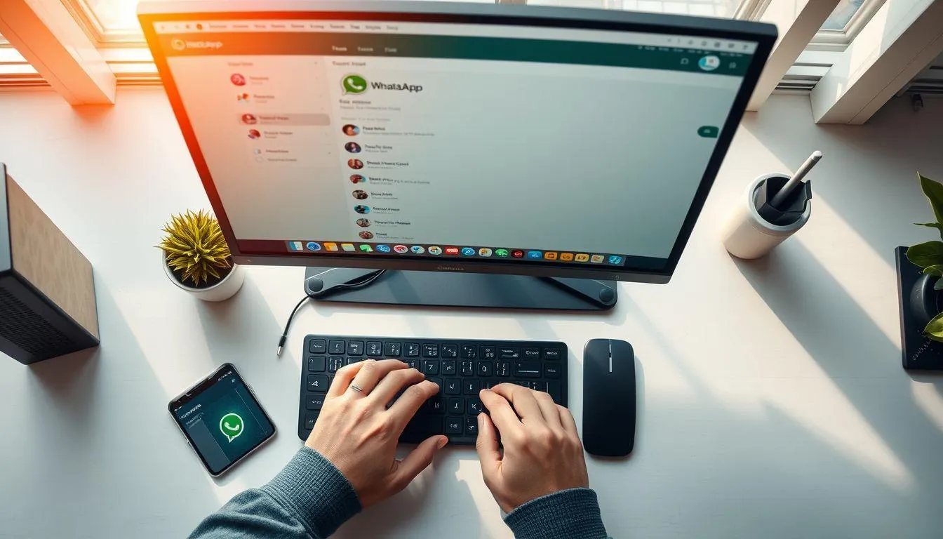 3. Cara Membuat Saluran di WA melalui Desktop atau WhatsApp Web (c) Ilustrasi AI