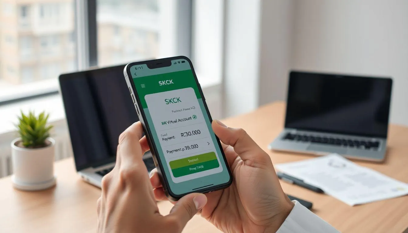 5. Pembayaran dan Konfirmasi (c) Ilustrasi AI