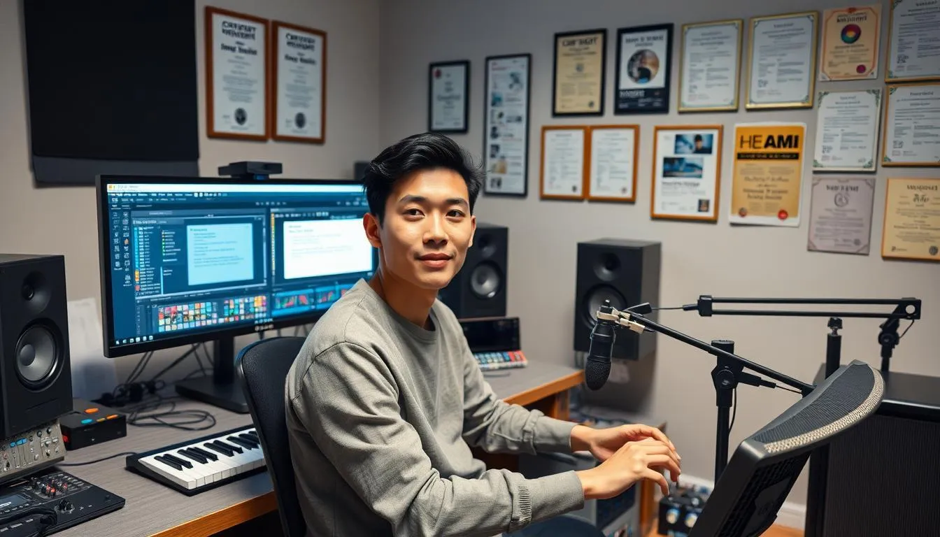 Pertimbangan Hak Cipta dalam Pembuatan Soundtrack (c) Ilustrasi AI