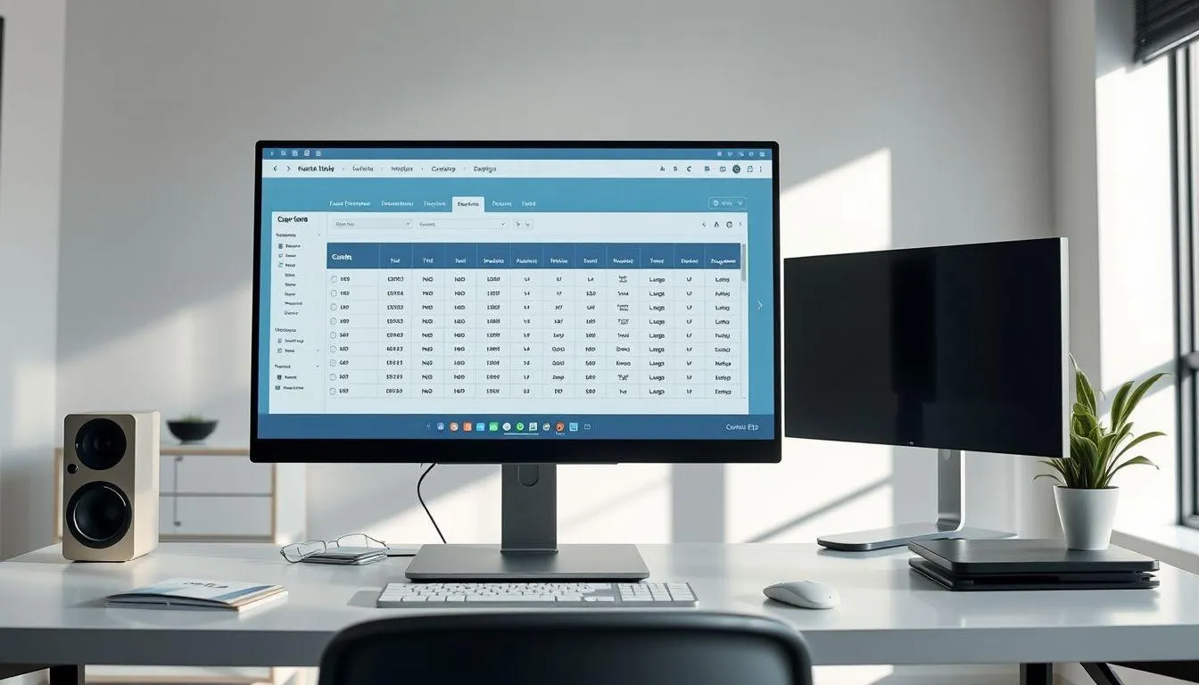 Apa Itu Tabel di Canva dan Fungsinya (c) Ilustrasi AI