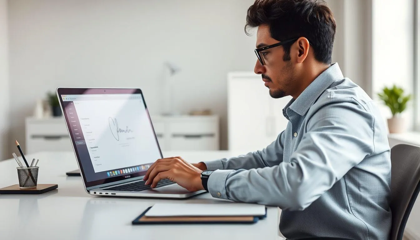 Cara Membuat Tanda Tangan Digital Menggunakan Generator Online(credit:Image by AI)