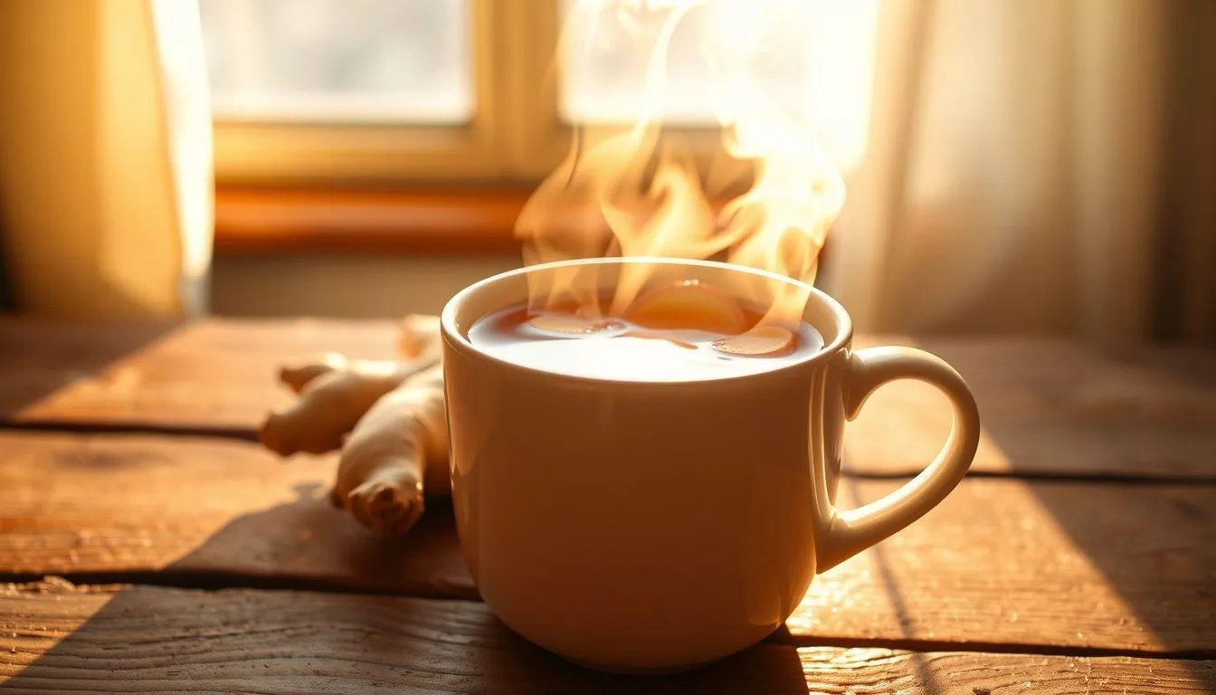 Waktu Terbaik dan Cara Penyajian Teh Jahe (c) Ilustrasi AI