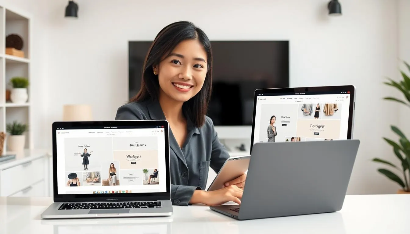 Tips Membuat Template Menarik (c) Ilustrasi AI