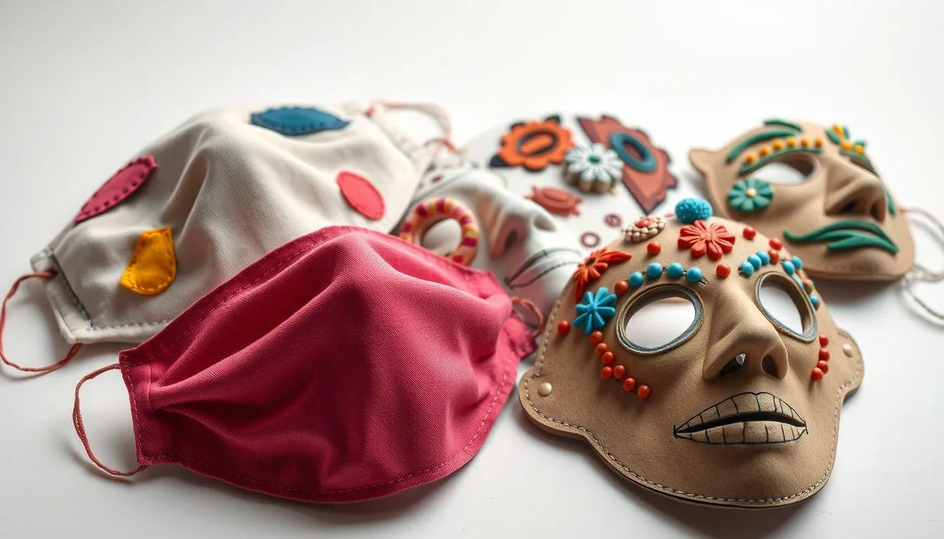 Teknik Membuat Topeng dari Bahan Lain (c) Ilustrasi AI