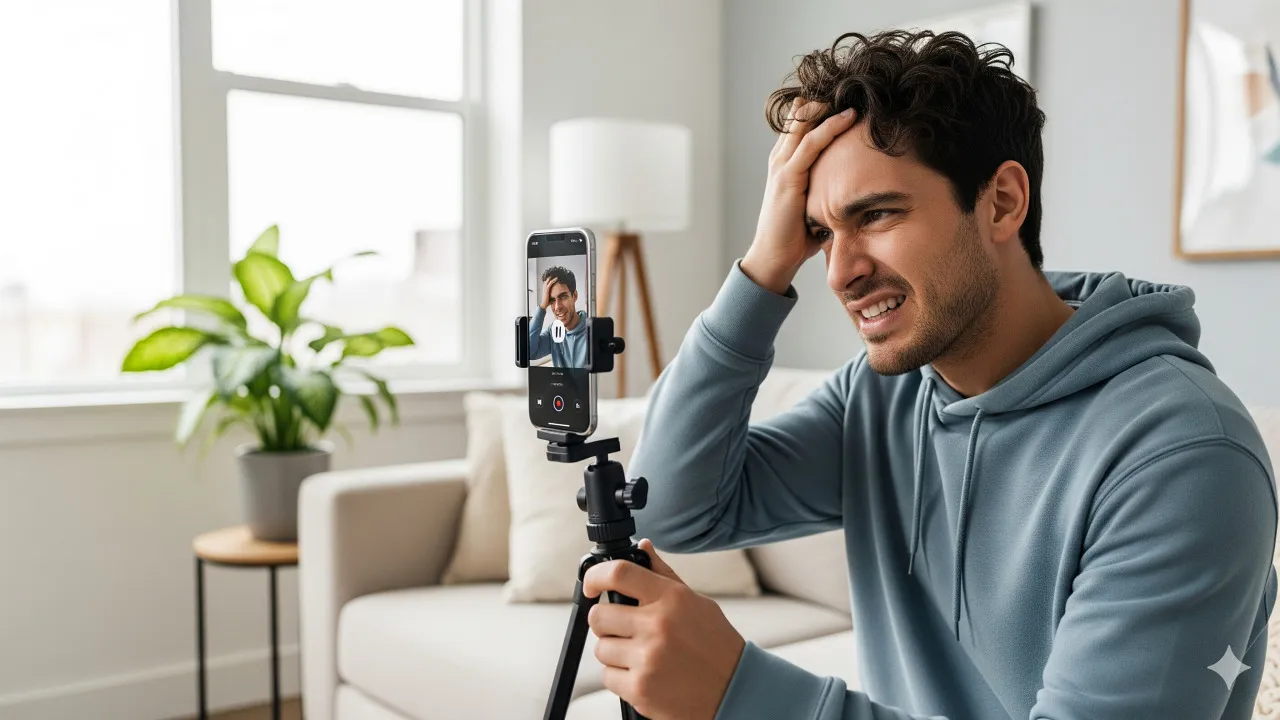 Kesalahan Umum dalam Membuat Transisi TikTok (c) Ilustrasi AI