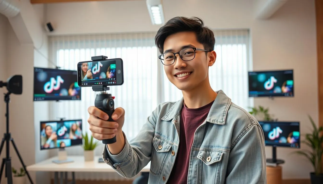 Cara Membuat Transisi TikTok yang Menarik (c) Ilustrasi AI