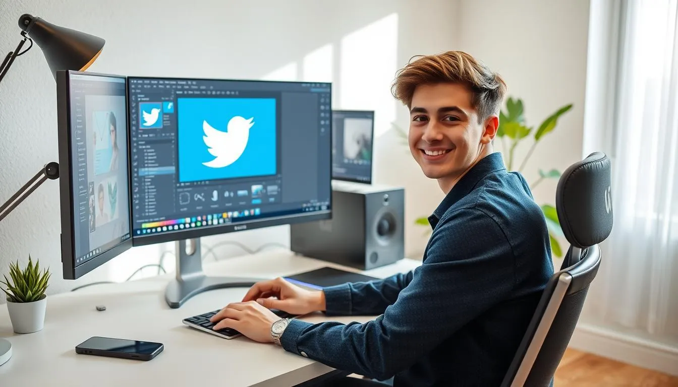 Metode Membuat Twitter Transparan (c) Ilustrasi AI