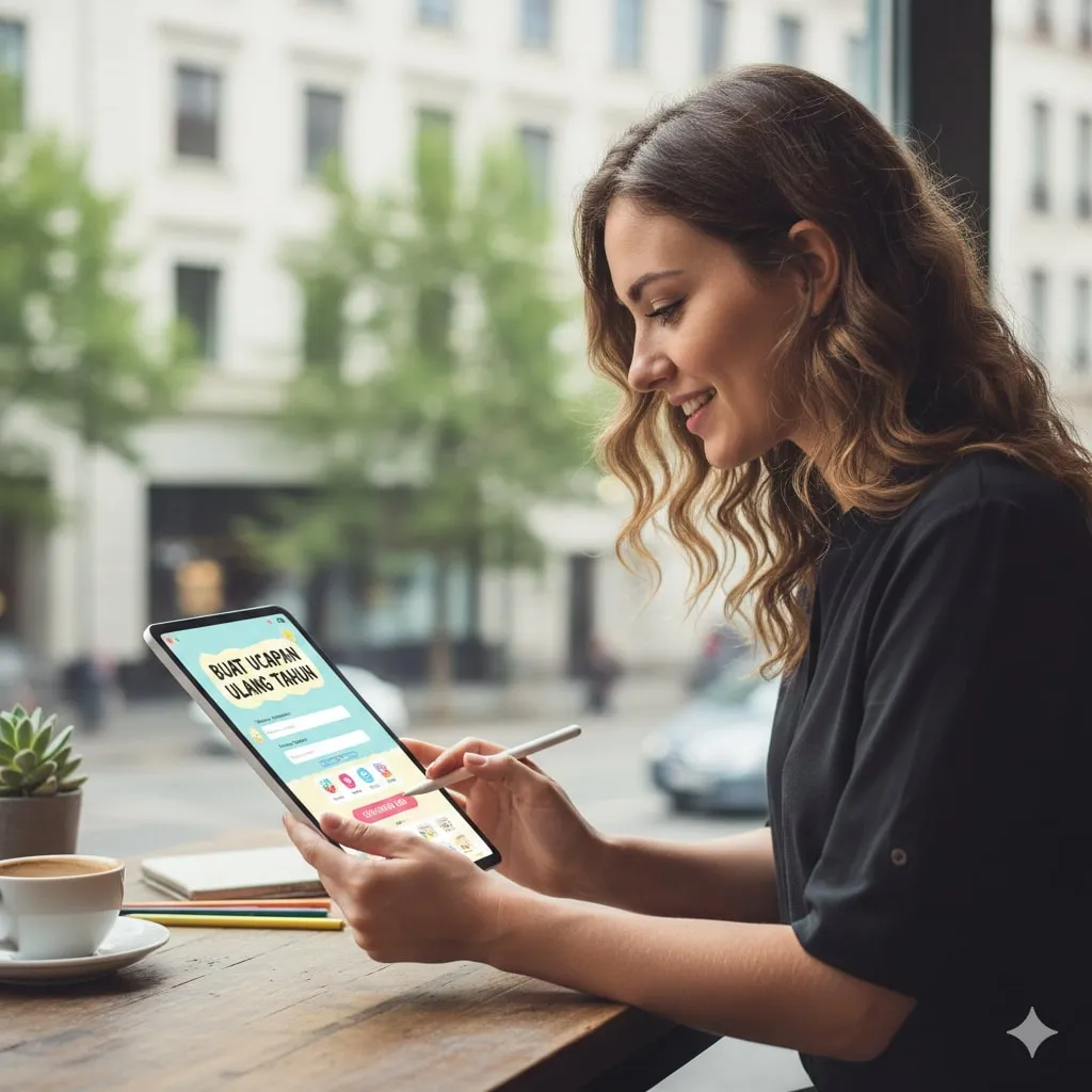 Langkah-langkah Membuat Ucapan Ulang Tahun dengan HTML (c) Ilustrasi AI