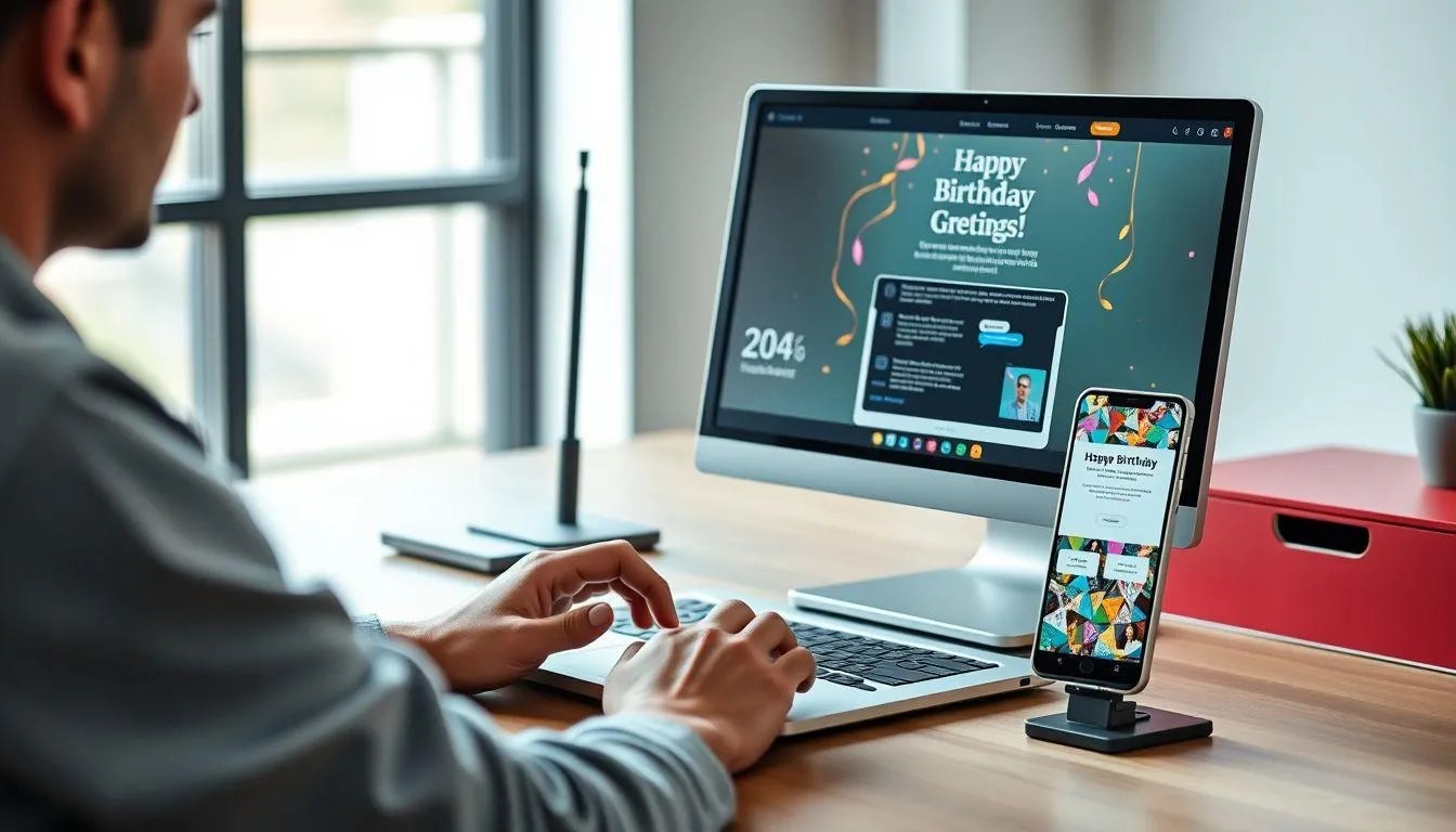 Pengertian dan Konsep Dasar Ucapan Ulang Tahun Lewat Link (c) Ilustrasi AI