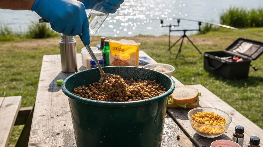 Variasi Resep Umpan Pelet untuk Kondisi Berbeda (c) Ilustrasi AI