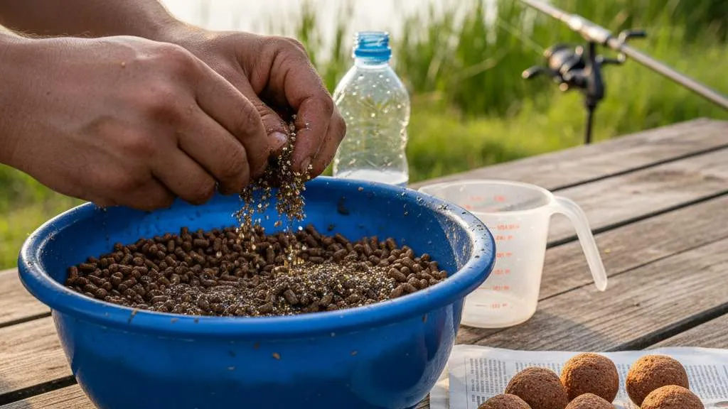 Kesalahan Umum dalam Membuat Umpan Pelet (c) Ilustrasi AI