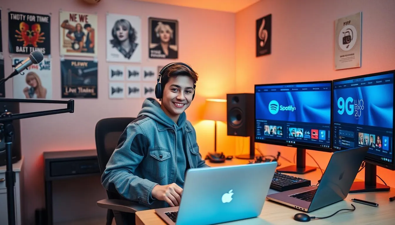 Langkah-Langkah Membuat Video Spotify (c) Ilustrasi AI