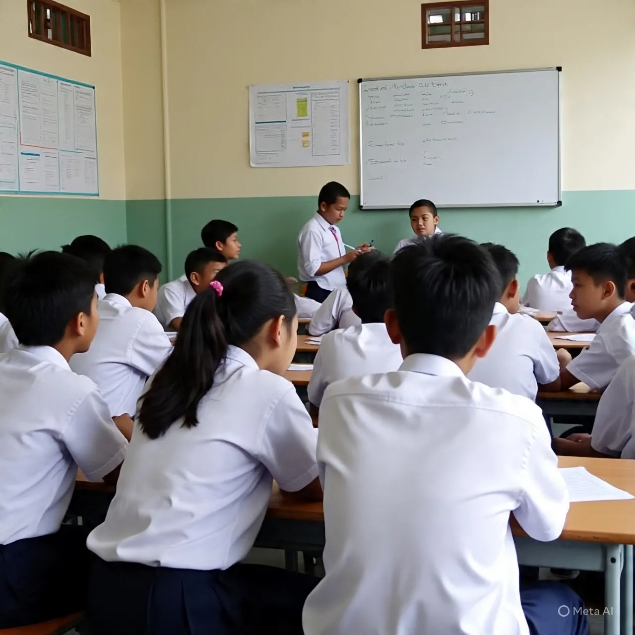Pengertian Visi dan Misi dalam Konteks OSIS (c) Ilustrasi AI