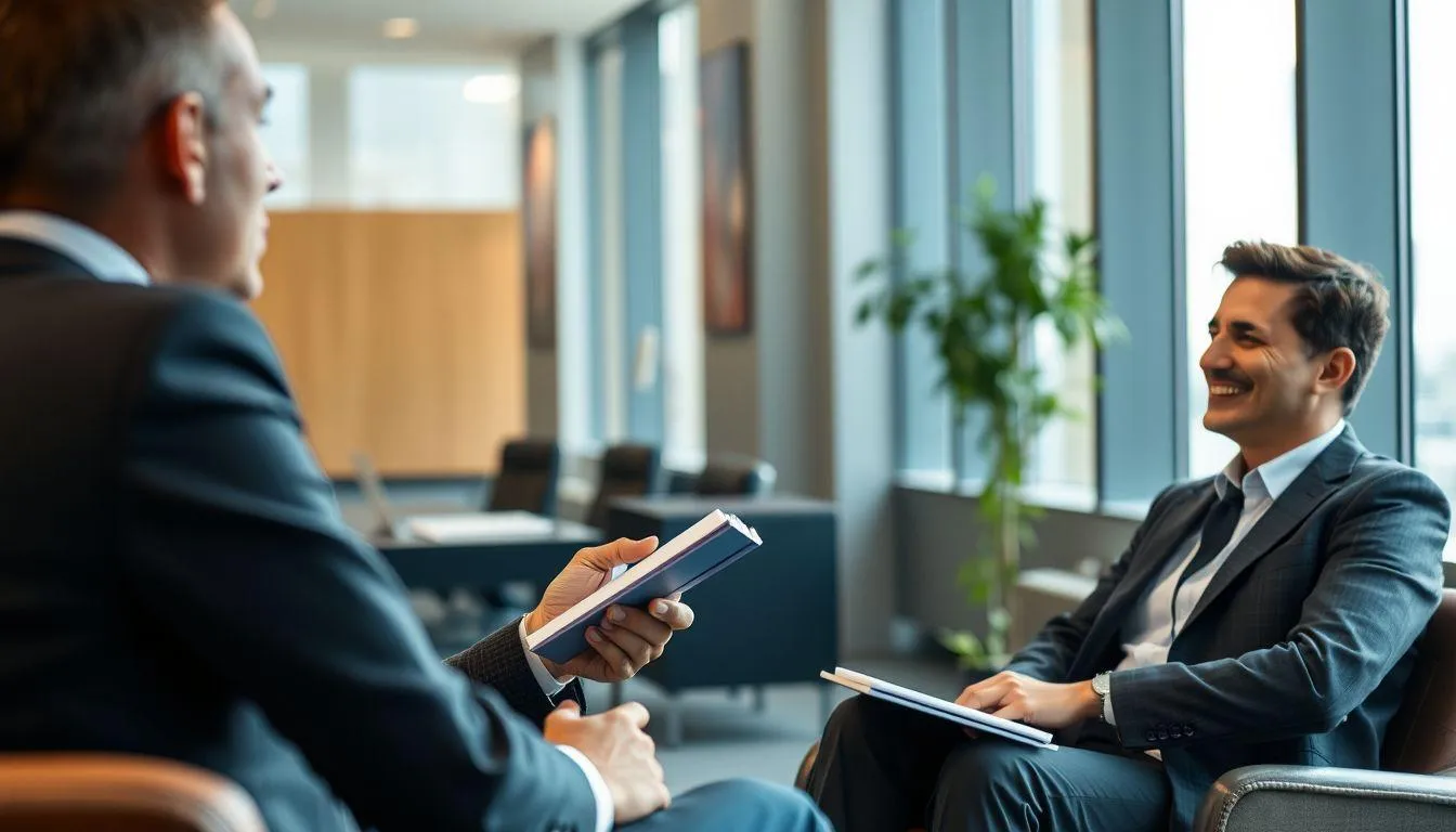 Pelaksanaan Wawancara yang Profesional (c) Ilustrasi AI