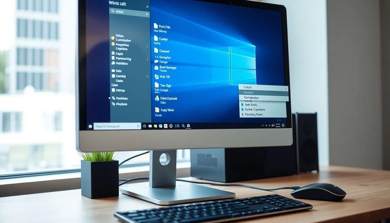 Cara Membuat ZIP File di Windows (c) Ilustrasi AI