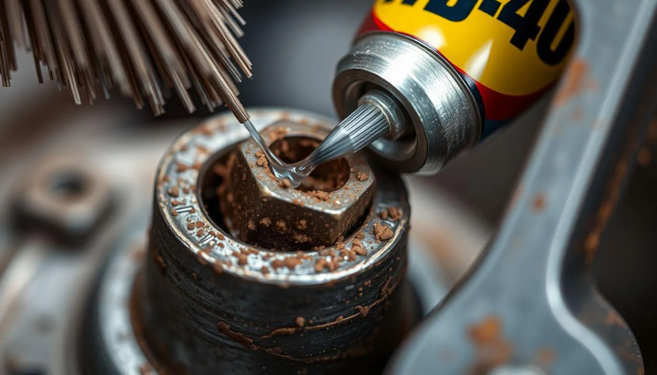 Cara Membuka Baut Kecil yang Susah dengan Pelumas (c) Ilustrasi AI