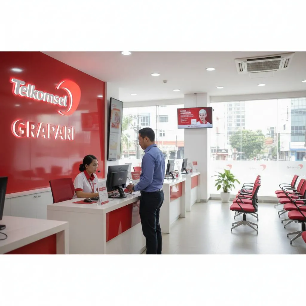 Menggunakan Aplikasi MyTelkomsel untuk Buka Blokir (c) Ilustrasi AI