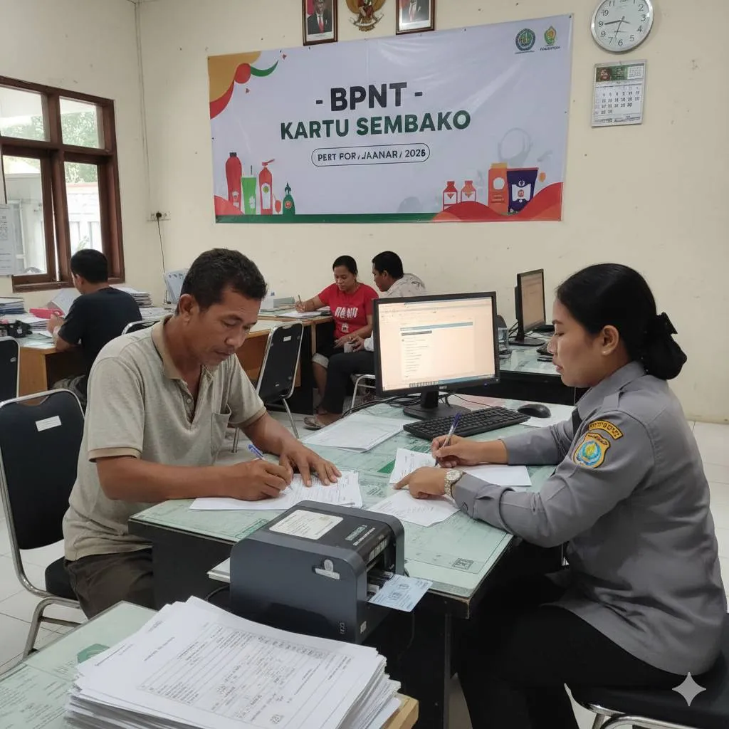 Prosedur Resmi Membuka Blokir Kartu BPNT di Bank Himbara (c) Ilustrasi AI